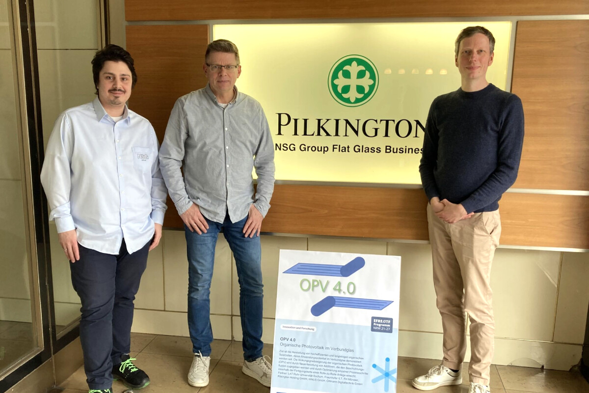 Pilkington Holding GmbH долучається до розробки фотоелектричних плівок для скла