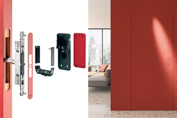 AGB представив приховану ручку для міжкімнатних дверей