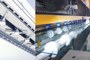 Saint-Gobain використав безконтактну систему очищення скла на заводі в Німеччині