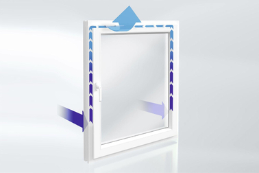 Schüco VentoAir+: новий модуль пасивної вентиляції для ПВХ-вікон