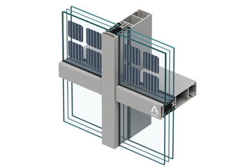 Aluprof представив фасадну систему з фотовольтаїчними модулями