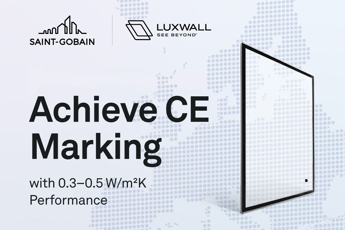 Вакуумне скло INSIO від Saint-Gobain Glass отримало CE маркування