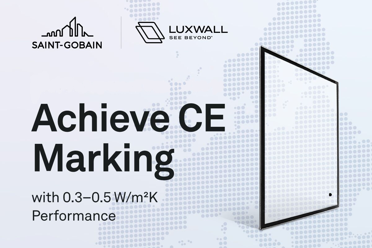 Вакуумне скло INSIO від Saint-Gobain Glass отримало CE маркування