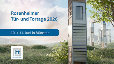 Door and gate days Rosenheim to take place under the motto “Into the future with knowledge and experience”