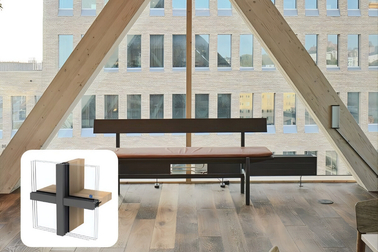 Reynaers Aluminium stellt das neue Fassadensystem TimberWall 50 vor