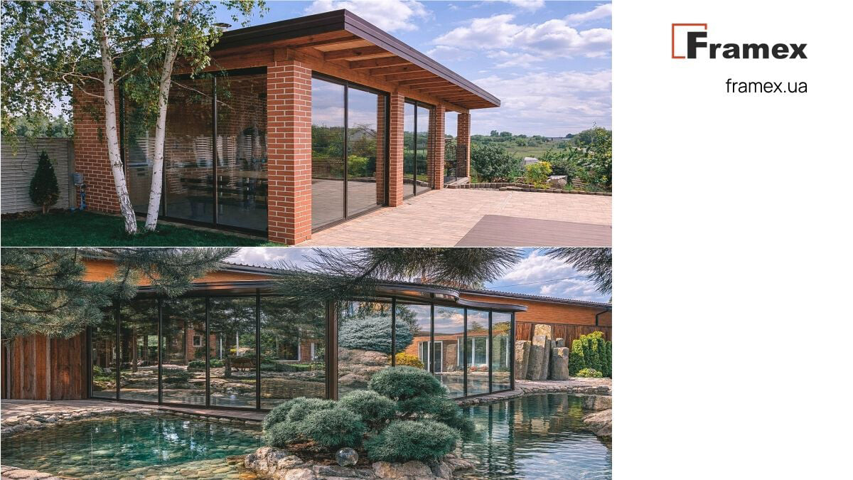 Панорамні розсувні конструкції з Framex SL3000 у нових проєктах у Дніпрі