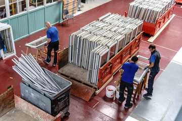 У Швейцарії протестували замкнений цикл перероблення склопакетів