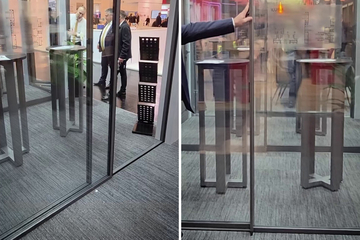 Aluron показала вузькопрофільну систему ILUSIA з центральною стійкою 20 мм