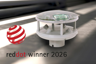Meteorological station for sun shading automation receives Red Dot Winner award in the “Innovative design” category