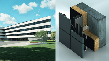 Schüco integrates photovoltaics into AF VC façade system