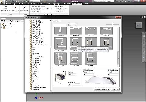 SchuCad Inventor – новый пакет программного обеспечения для 3D дизайна от Schuco