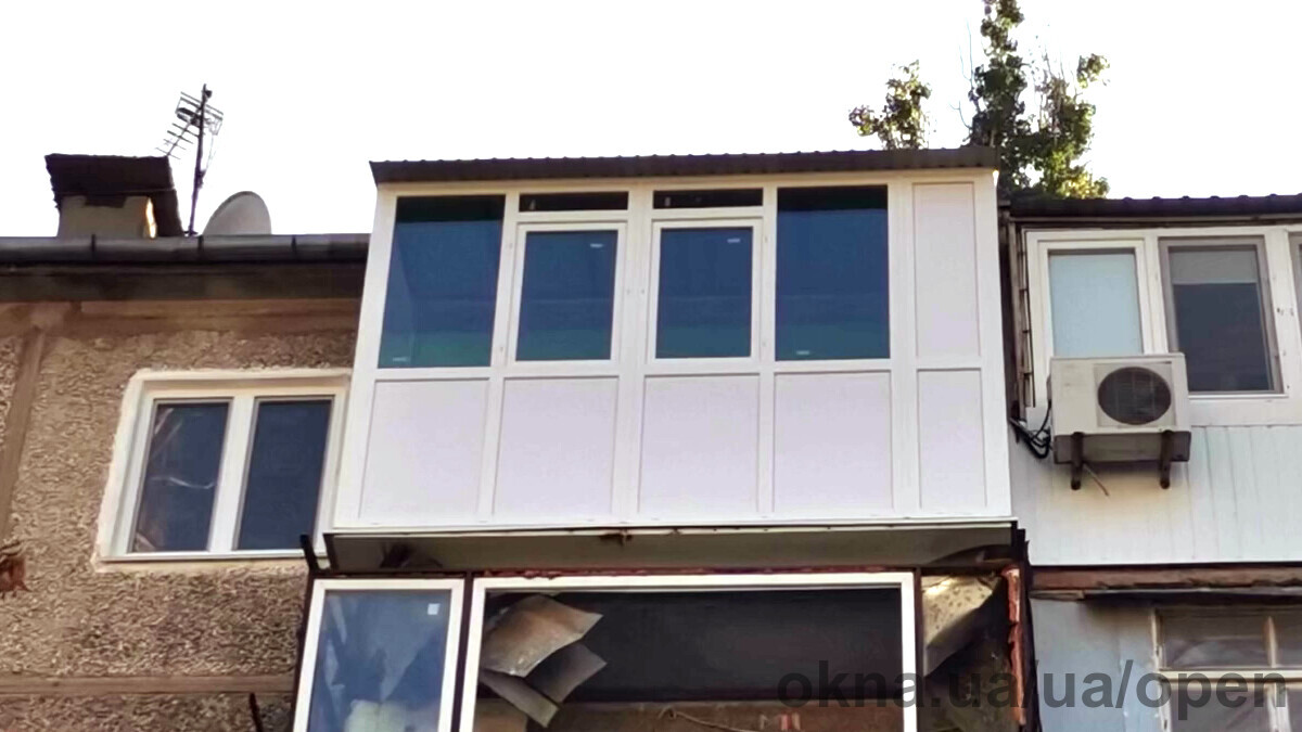 Open відновив балкон у Миколаєві за програмою «єВідновлення»