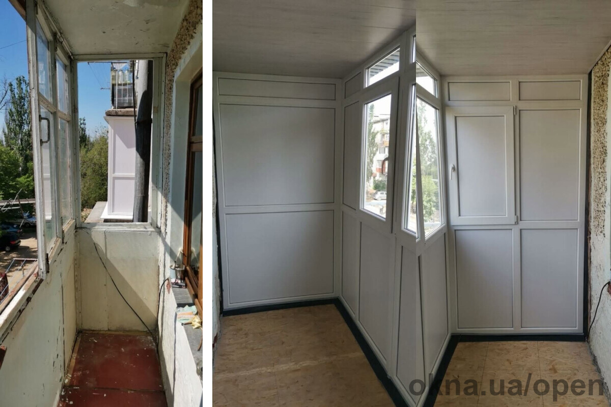 Open завершили проєкт із розширення балкону: більше простору для комфорту
