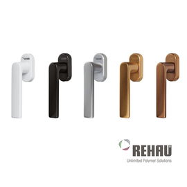 В линейку продаж добавлена противовзломная ручка HOPPE Secustik с логотипом Rehau