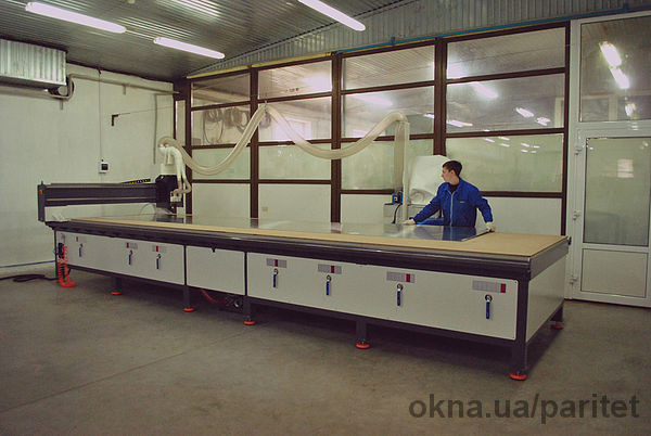Компания «Паритет» приобрела единственный на юге Украины станок по обработке композитных алюминиевых панелей с ЧПУ LEPUS-I