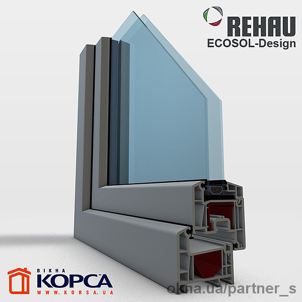 Rehau Ecosol-Design с 20 мая со стандартным сроком изготовления пока только в белом цвете!