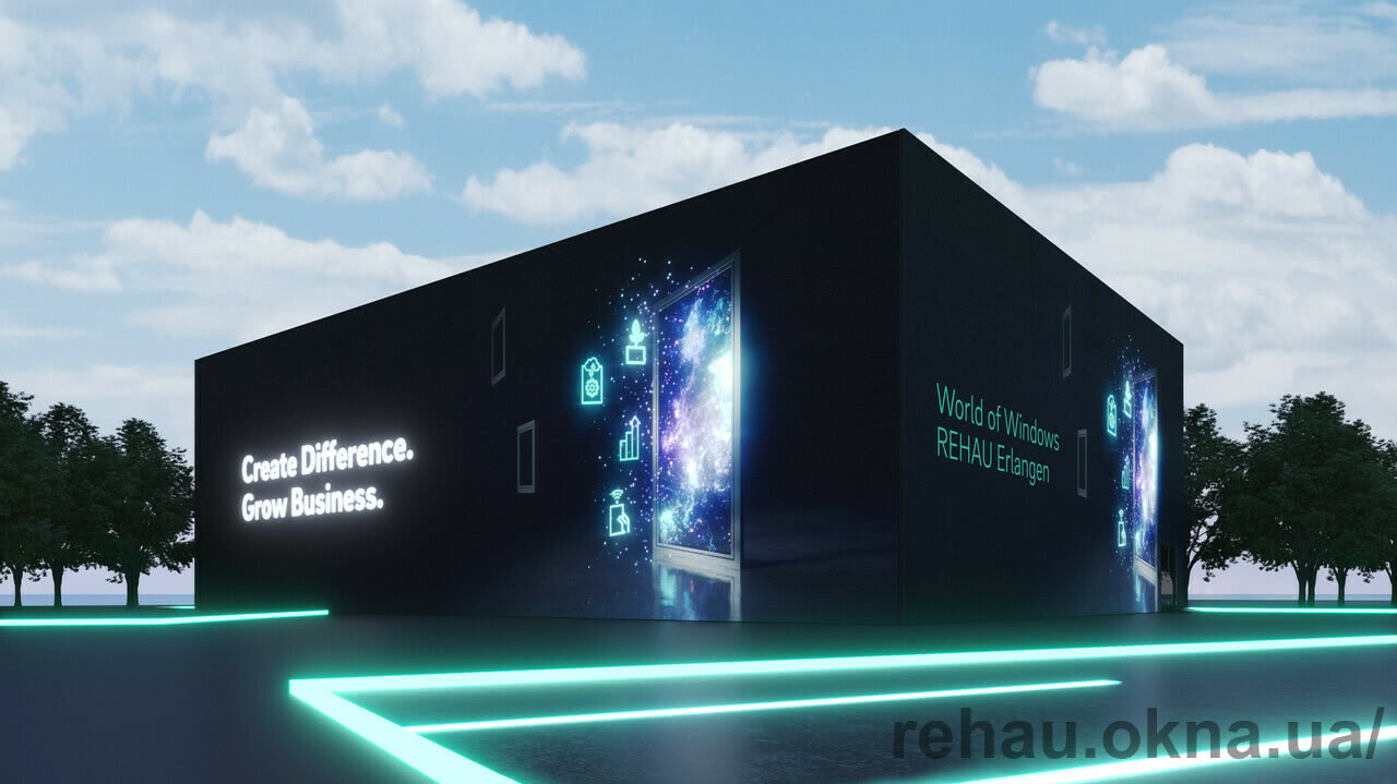 Власна багатофункціональна виставкова платформа REHAU World of Windows 2022: новаторський досвід бренду
