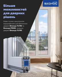 Розширюємо можливості Віконда 76 MD та Віконда PRIME!