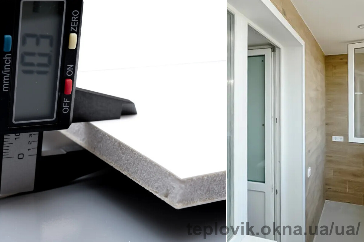 Новинка від БК Комфорт: сендвіч-панелі для відкосів з пластиком 0.9 мм та 0.6 мм