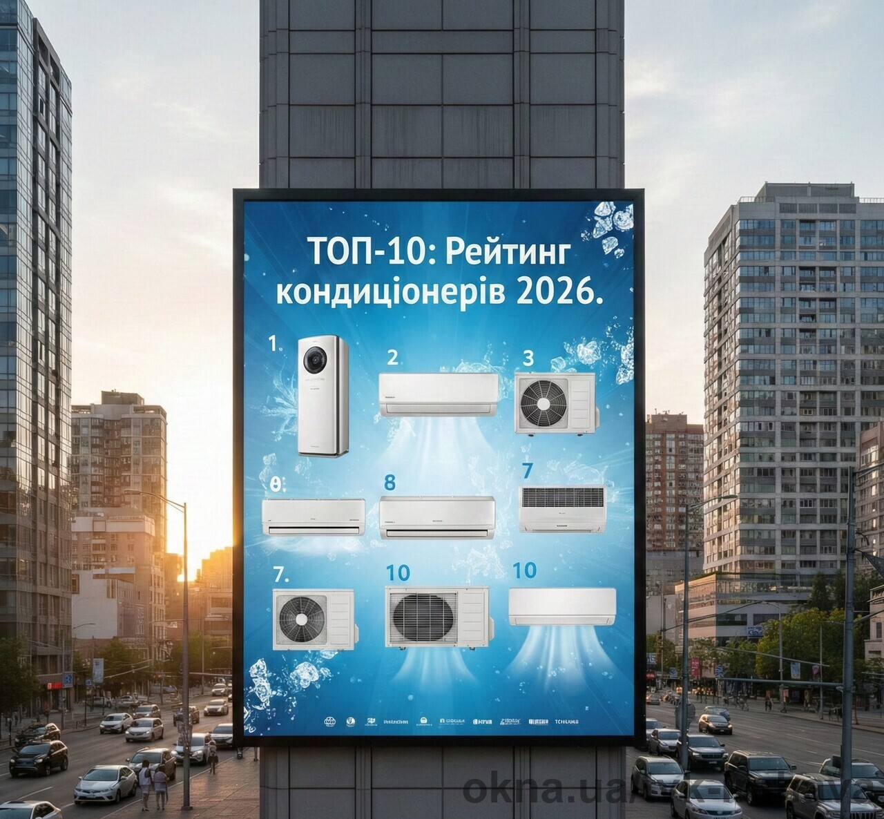 ТВК назвала ТОП-10 ринку кондиціонерів у 2026 році