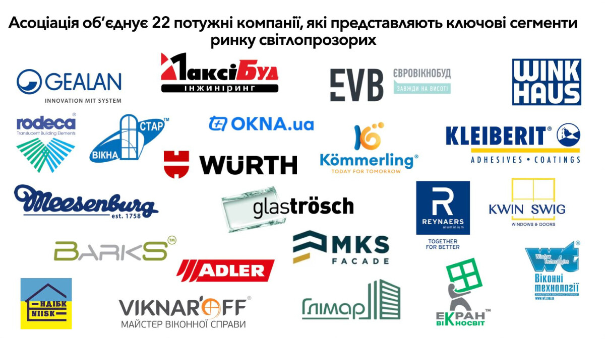 Загальні збори Асоціації «Українські виробники світлопрозорих конструкцій»: підсумки 2024 року та нові члени