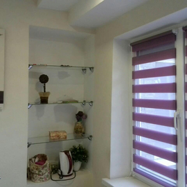 Знижка 15% на ролети день-ніч (зебра) в Салоні Вікна