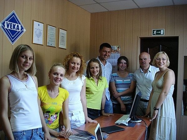 Тренинг для отдела продаж `Вікнопром` от `VEKA Professional`.