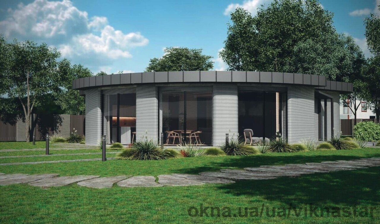 Вікна-Стар долучилися до реалізації проекта першого в Україні 3D-будинку