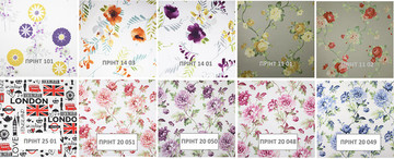 Новые ткани для рулонных штор