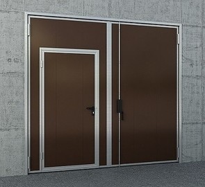 Начало продаж модернизированных противопожарных распашных ворот DHRFP