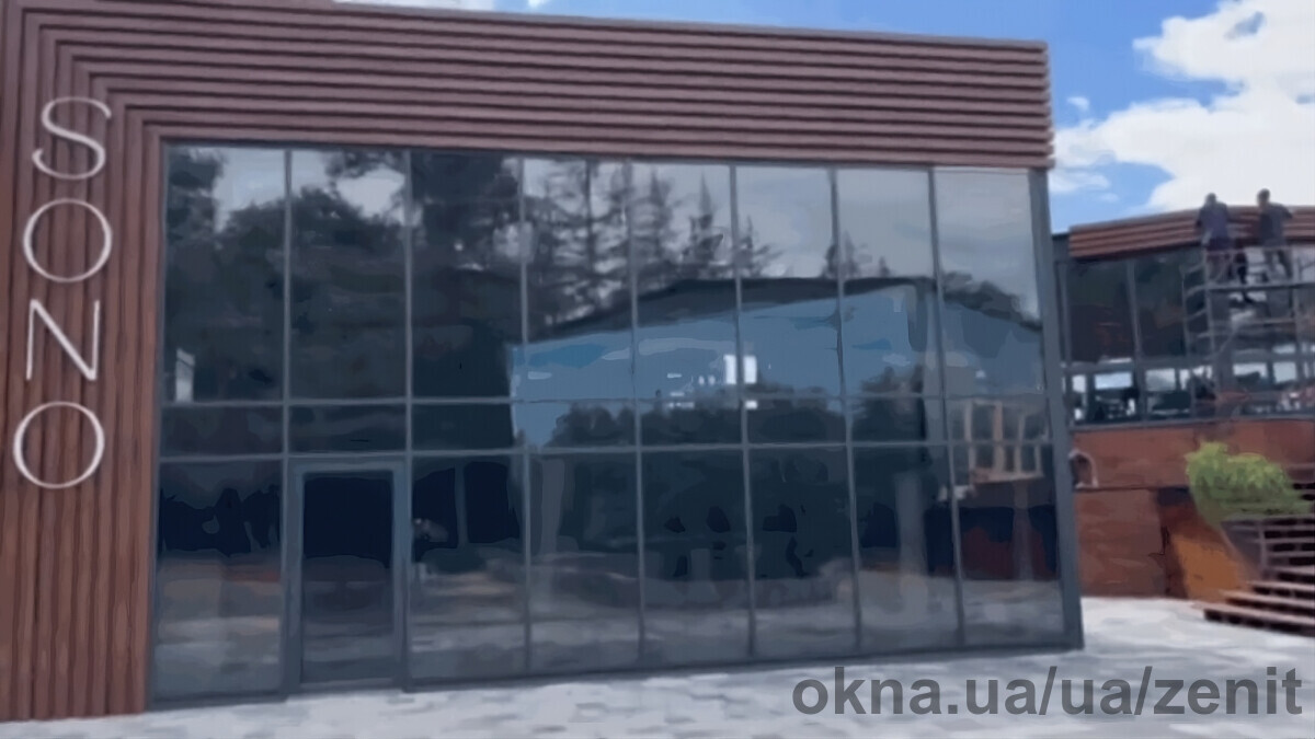 Ресторан Sono обрав конструкції від ЗенітКо