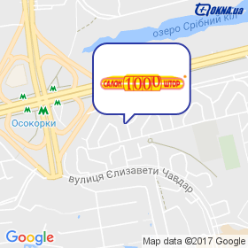 Салон 1000 штор на карте Салон 1000 штор на карте