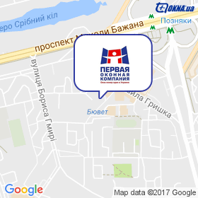 Первая Оконная Компания на карте