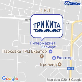 Три Кита на карте