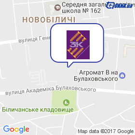 Київська Кріпильна Компанія на мапі