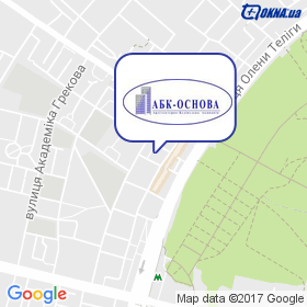 АБК-ОСНОВА на мапі АБК-ОСНОВА на мапі