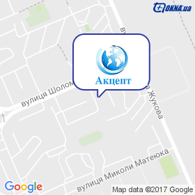 Акцепт на карте Акцепт на карте