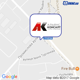 Альянс-Консалт на мапі Альянс-Консалт на мапі