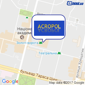 Acropol на мапі