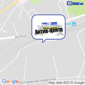 Актив-Центр на мапі Актив-Центр на мапі