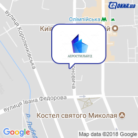 Аеростильбуд на карте Аеростильбуд на карте