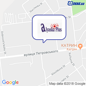 Alyaska Plyus on the map Alyaska Plyus on the map