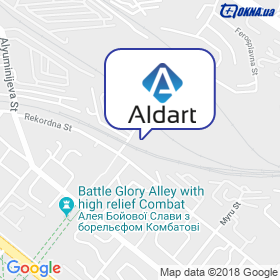 Aldart on the map Aldart on the map