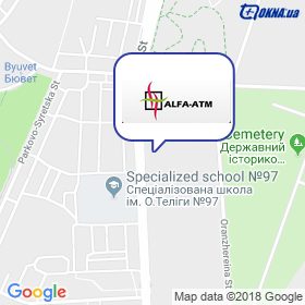 Al'fa-ATM on the map Al'fa-ATM on the map