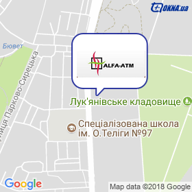 Альфа-АТМ на мапі Альфа-АТМ на мапі