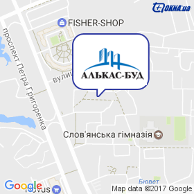 Алькас-Буд на мапі Алькас-Буд на мапі