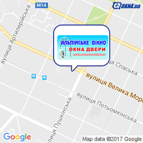 Альпийское окно на карте