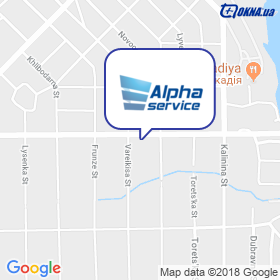 Alpha service on the map