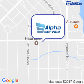 Альфа-сервіс на мапі
