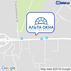 AL'TA OKNA on the map AL'TA OKNA on the map